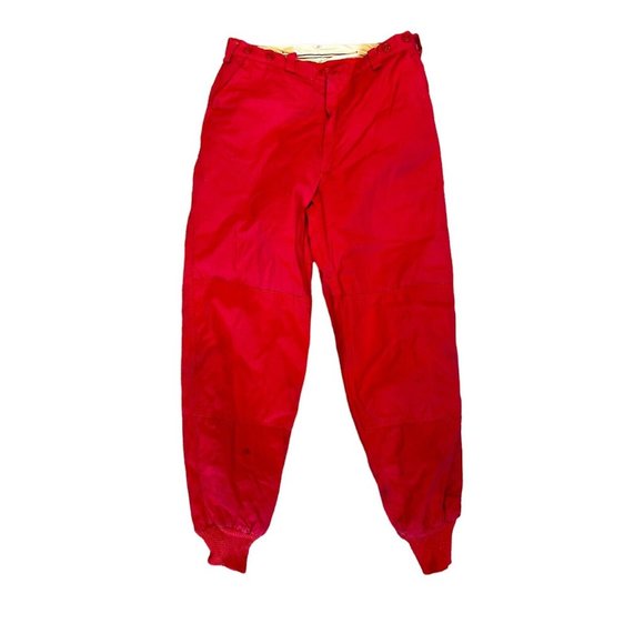 Vtg 50’s 60’s ESKO Zipper Quilted Insulated Jogger Hunting PANTS MEN'S 35x31